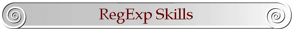 RegExp Skills