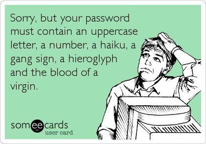 Good Password Haiku and Blood