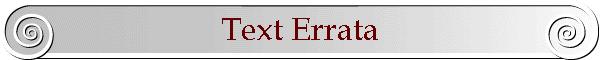 Text Errata